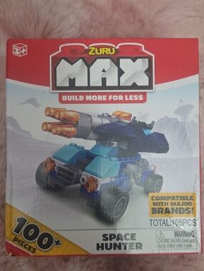 ZURU MAX Space Hunter Building Set - Blue